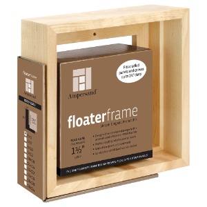 Floater Frame Bold 1.5" 6x6 Maple