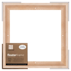 Floater Frame Bold 1.5" 12x12 Maple