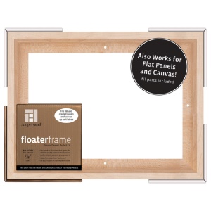 Floater Frame Bold 7/8" 9x12 Maple