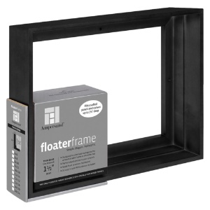 Floater Frame Thin 1.5" 16x20 Black