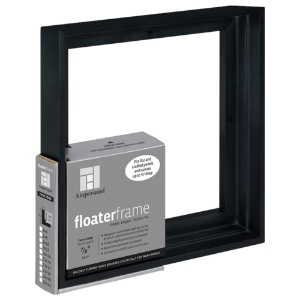 Floater Frame Thin 7/8" 6x6 Black