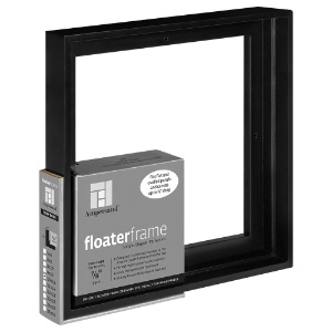 Ampersand Floater Frame Thin 7/8" 10x10 Black