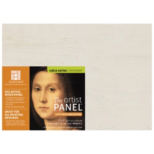 Unprimed Wood Panel 1.5" 5x7