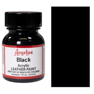 Angelus Leather Acrylic Paint 1 oz. - Black