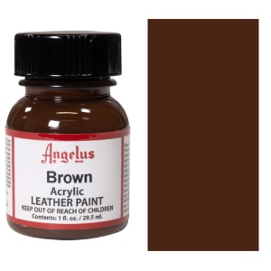 Angelus Leather Acrylic Paint 1 oz. - Brown