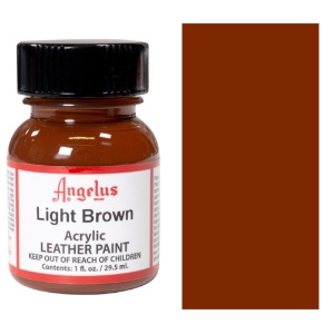 Angelus Leather Acrylic Paint 1 oz. - Light Brown