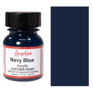 Angelus Acrylic Leather Paint 1oz Navy Blue