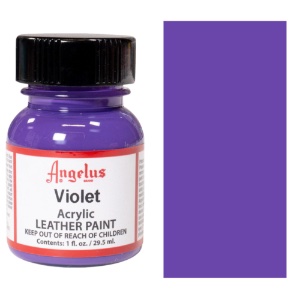 Angelus Acrylic Leather Paint 1oz Violet