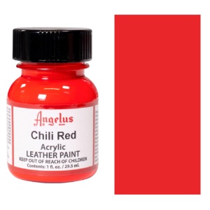 Angelus Acrylic Leather Paint 1oz Chili Red