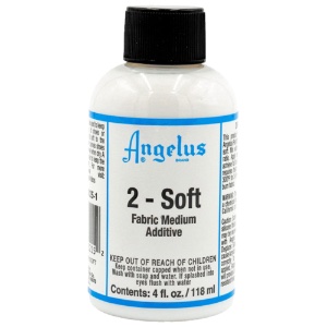 Angelus Paint Additive 2-Soft Fabric Medium - 4 oz.
