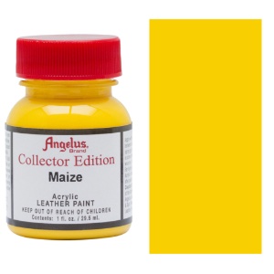 Angelus Acrylic Leather Paint Collector Edition 1oz Maize