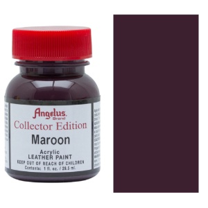 Angelus Acrylic Leather Paint Collector Edition 1oz Maroon