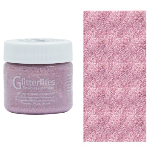 Angelus Glitterlites Paint 1oz - Candy Pink