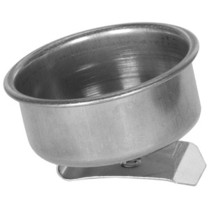 Art Alternatives Single Stainless Steel Palette Cup 1-5/8"x7/8" Small