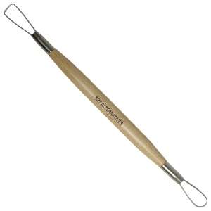 Art Alternatives Double-End Ribbon Wire Pottery Tool 8"