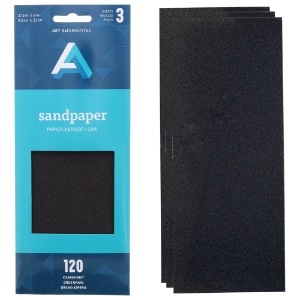 Art Alternatives Sandpaper Sheets 3 Pack Coarse