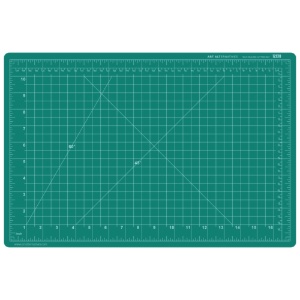Art Alternatives Self-Healing Cutting Mat 12"x18" Green & Black