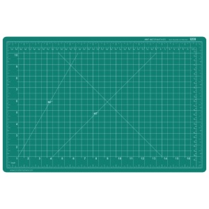 Art Alternatives Self-Healing Cutting Mat 12" x 18" Green & Black