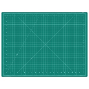 Art Alternatives Self-Healing Cutting Mat 18"x24" Green & Black