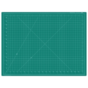 Art Alternatives Self-Healing Cutting Mat 18" x 24" Green & Black