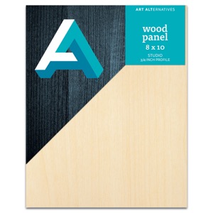 Art Alternatives Wood Panel 3/4" Studio 8" x 10"