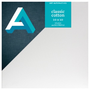 Art Alternatives Classic Cotton Studio Canvas 3/4" Trad. 10"x10"