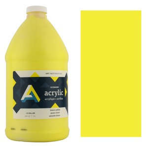 Art Alternatives Economy Acrylic Half Gallon Yellow