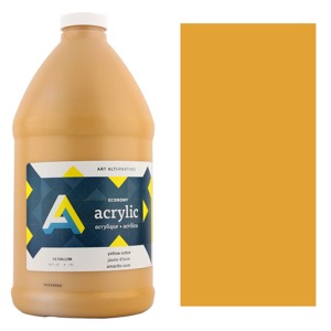 Art Alternatives Economy Acrylic Half Gallon Yellow Ochre