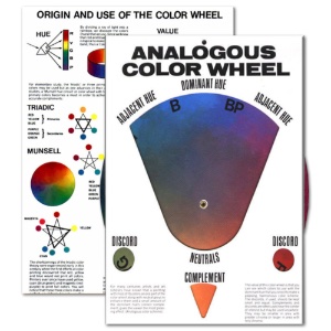 The Original Hal Reed Analogous Color Wheel (with Origin and Use on Back)
