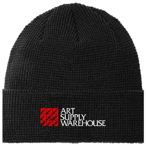 Art Supply Warehouse Thermal Beanie w/Cuff Deep Black