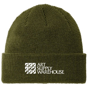 Art Supply Warehouse Thermal Beanie w/Cuff Olive Green
