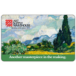 Art Supply Warehouse Gift Card $25 "Wheat Field"