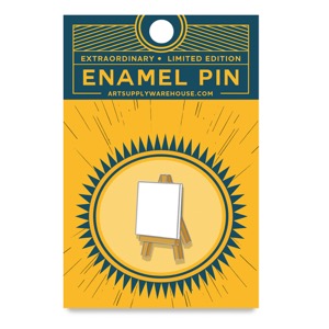 ASW Enamel Pin Series 6 Canvas & Easel