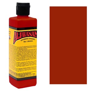 Alpha 6 Corporation AlphaNamel 8oz Vermilion