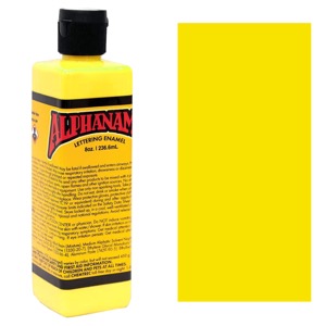 Alpha 6 Corporation AlphaNamel 8oz Electroshock Yellow
