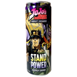 Boston America Jojo's Bizarre Adventure Stand Power Energy Drink 12oz