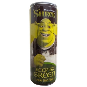 Boston America Shrek Keep It Green Drink 12oz Lemon Lime