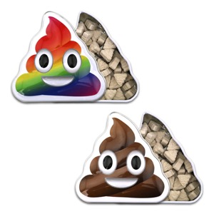 Boston America Emoticandy Poop Candy 1oz Vanilla