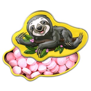 Boston America Sloth Sour Candy 1oz Strawberry