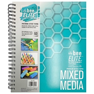 Bee Paper Company Bee ELITE Artist Premium Mixed Media Book 9"x12"