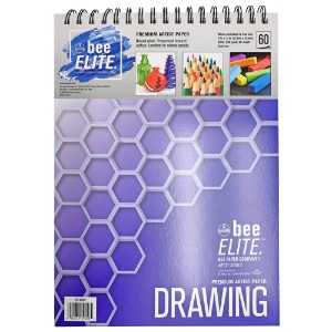 Bee Paper Company Bee ELITE Artist Premium Drawing Pad 9"x12"