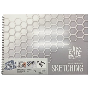 Bee Paper Company Bee ELITE Artist Premium Sketching Paper Pad 18"x24"