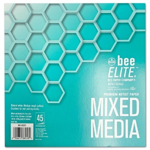 Bee Paper Company Bee ELITE Artist Premium Mixed Media Pad 8"x8"