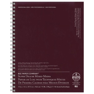 Bee Paper Company Super Deluxe Mixed Media Paper Sketchbook 11"x14"