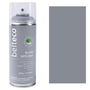 Belteco Water-Based Spray Paint 11.29oz Matte In Love With Gray