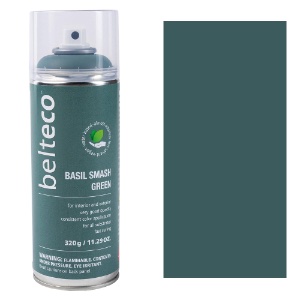 Belteco Water-Based Spray Paint 11.29oz Matte Basil Smash Green