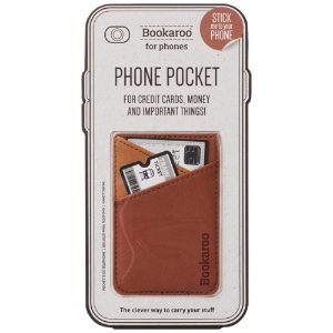 Bookaroo Phone Pocket Brown