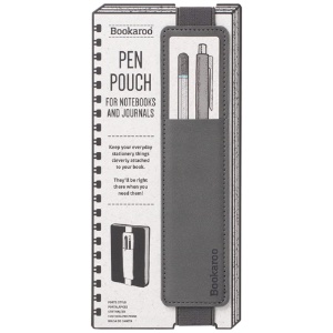 Bookaroo Pen Pouch Charcoal