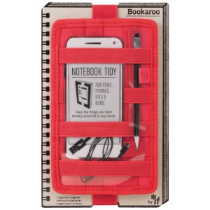 Bookaroo Notebook Tidy Red
