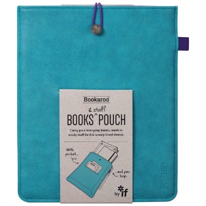 Bookaroo Books & Stuff Pouch Turquoise